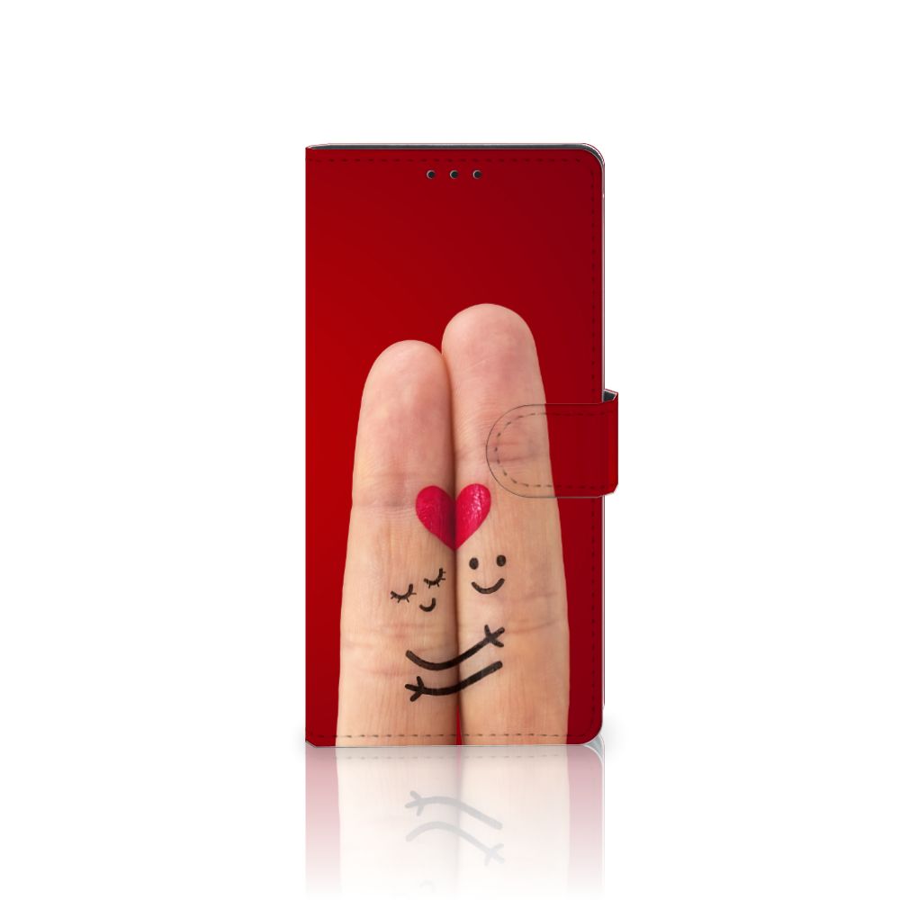 Samsung Galaxy A02s | M02s Wallet Case met Pasjes Liefde - Origineel Romantisch Cadeau