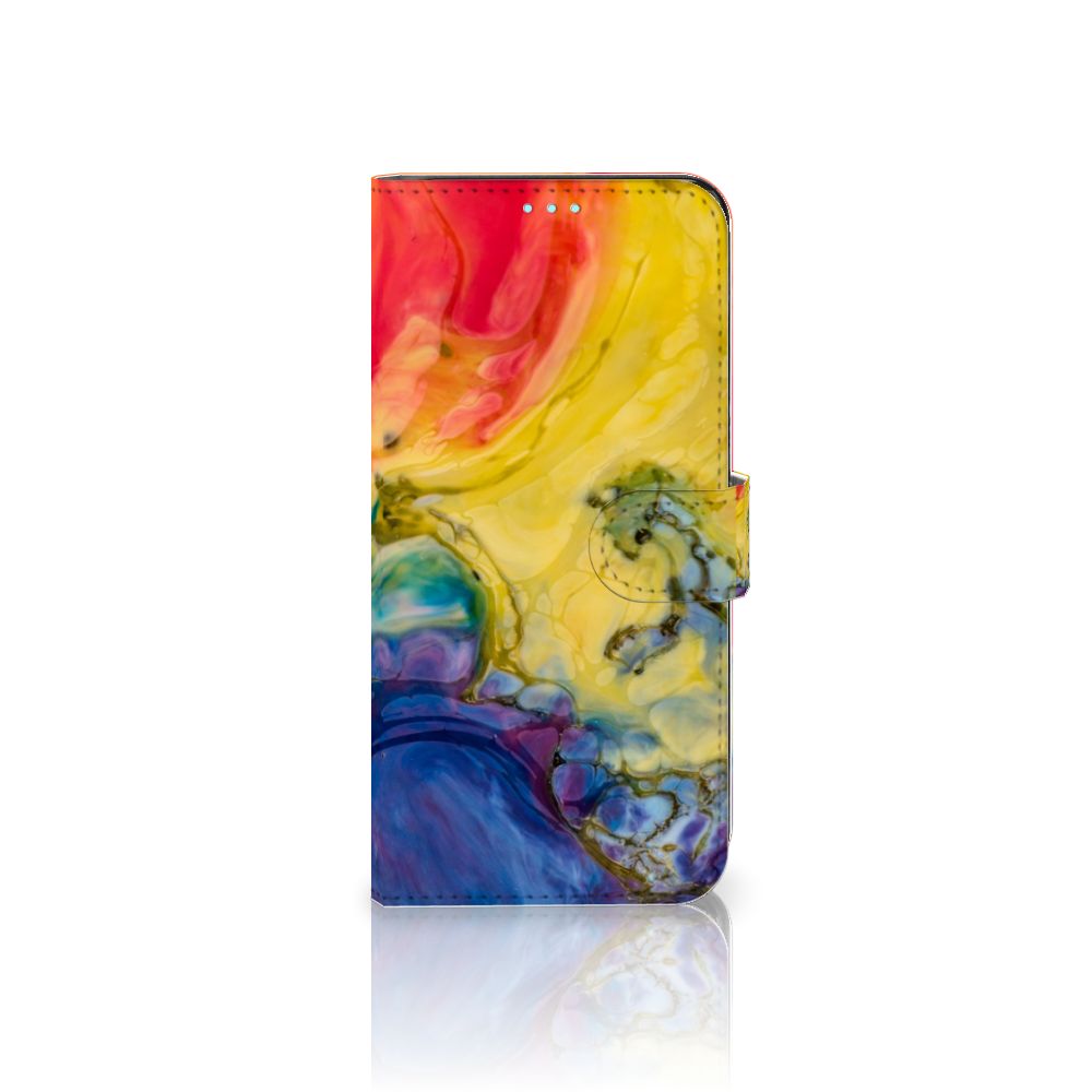 Hoesje OPPO A76 | A96 Watercolor Dark
