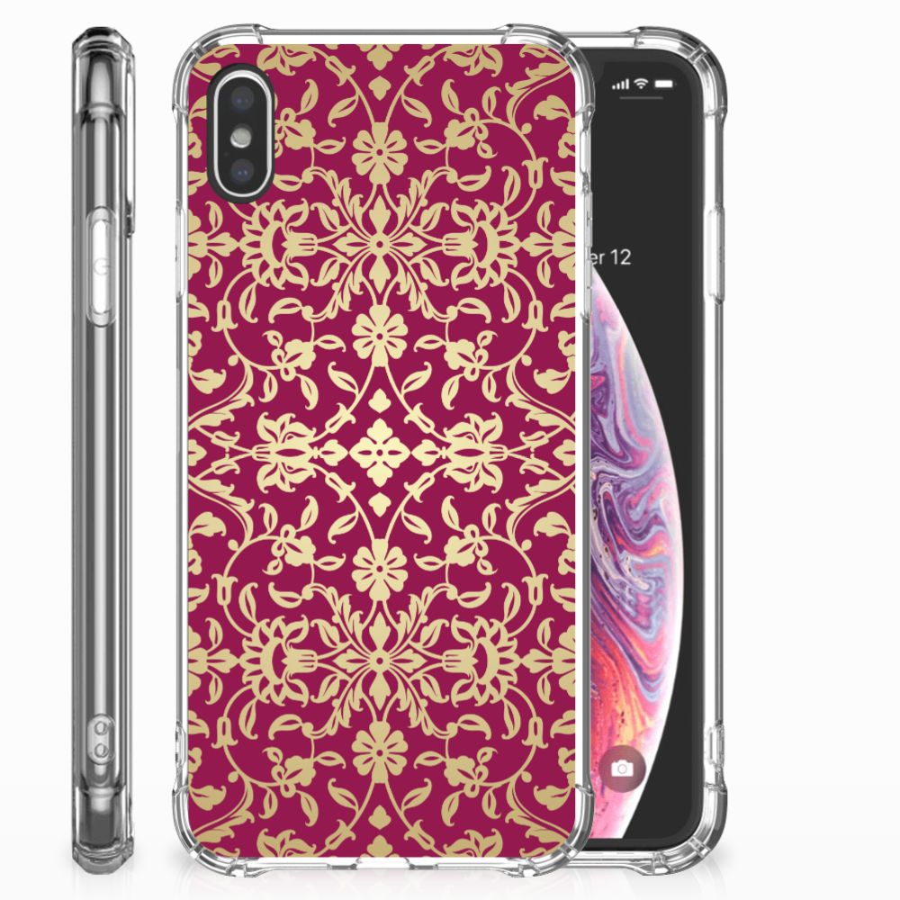 Anti Shock Case Apple iPhone Xs Max Barok Pink