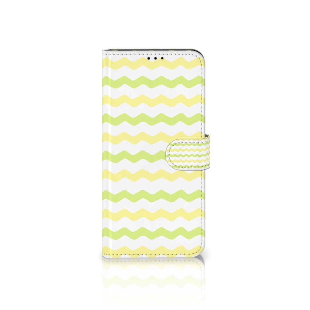Sony Xperia 1 III Telefoon Hoesje Waves Yellow