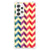 Samsung Galaxy A53 5G Doorzichtige Silicone Hoesje Zigzag Multi Color