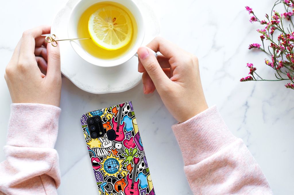 Samsung Galaxy M31 Hippe Standcase Punk Rock - B2C Telecom