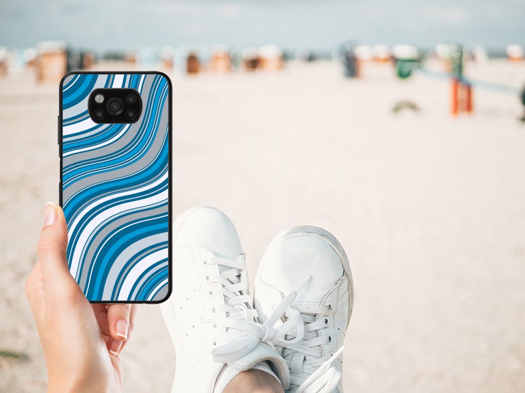 Xiaomi Poco X3 | X3 Pro Back Case Waves Blue B2C Telecom