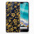 Nokia 7.1 TPU Case Gouden Bloemen