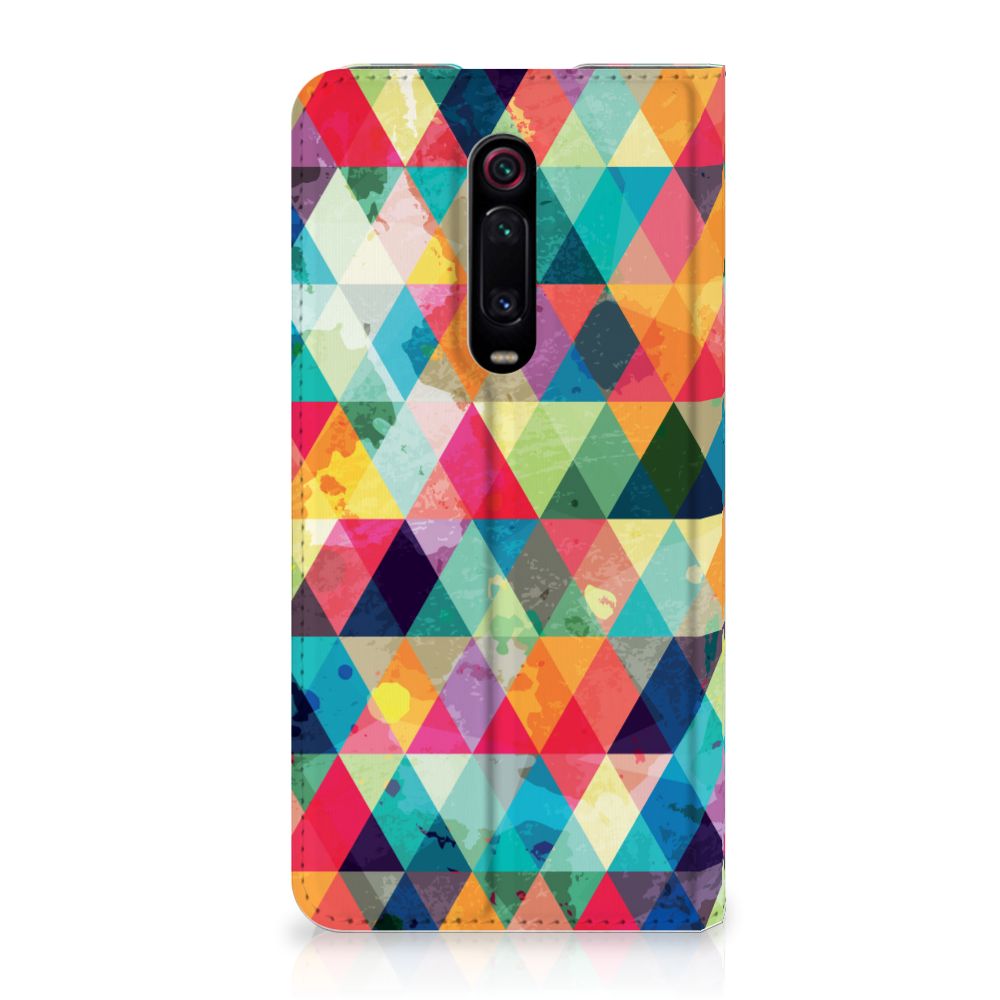 Xiaomi Redmi K20 Pro Hoesje met Magneet Geruit - B2C Telecom