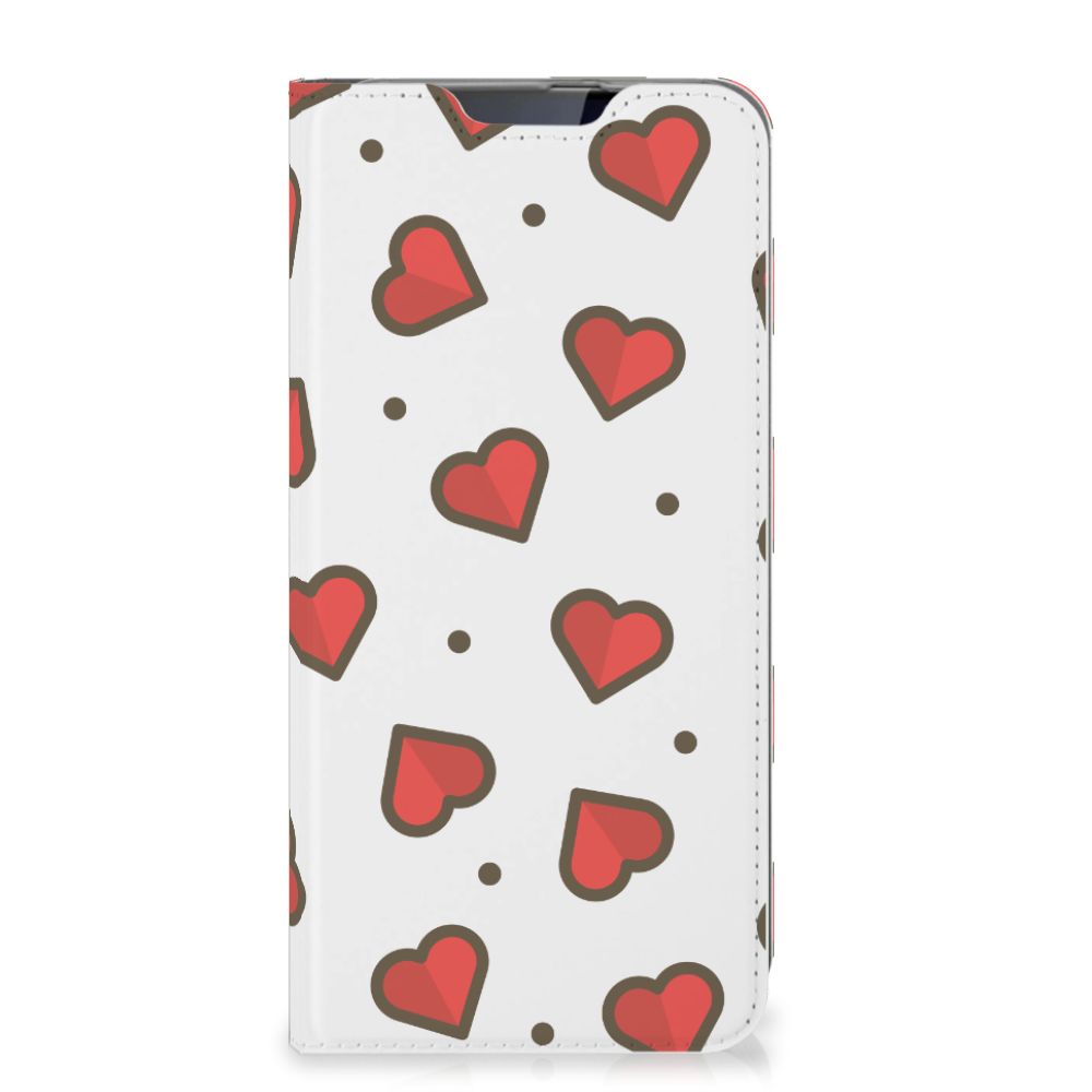 Samsung Galaxy A60 Hoesje met Magneet Hearts