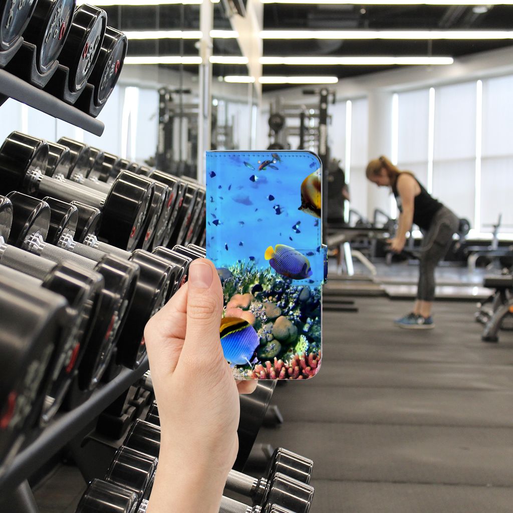 Samsung Galaxy A33 5G Telefoonhoesje met Pasjes Vissen