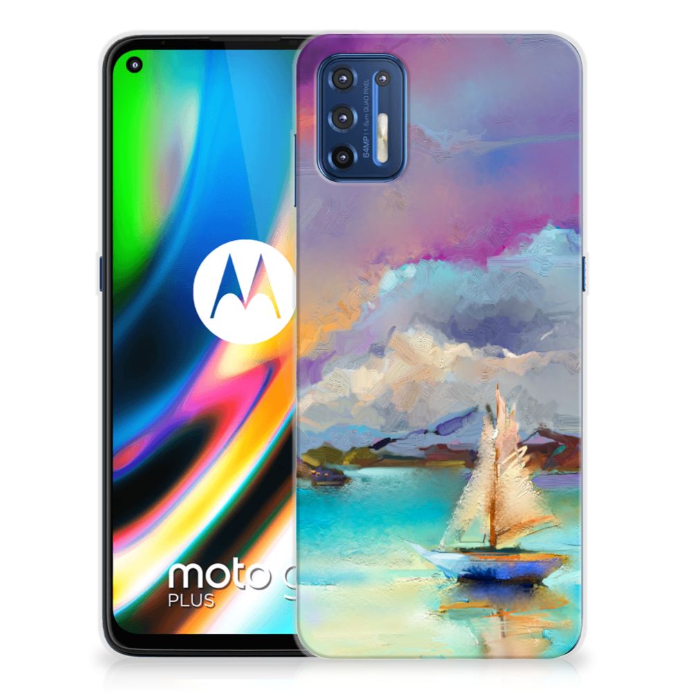 Hoesje maken Motorola Moto G9 Plus Boat