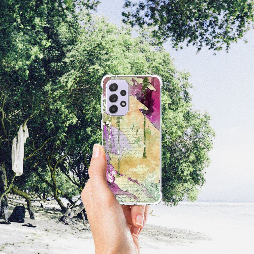 Back Cover Samsung Galaxy A33 Letter Painting B2C Telecom