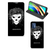 Mobiel BookCase Motorola Moto G9 Plus Skull Hair - B2C Telecom