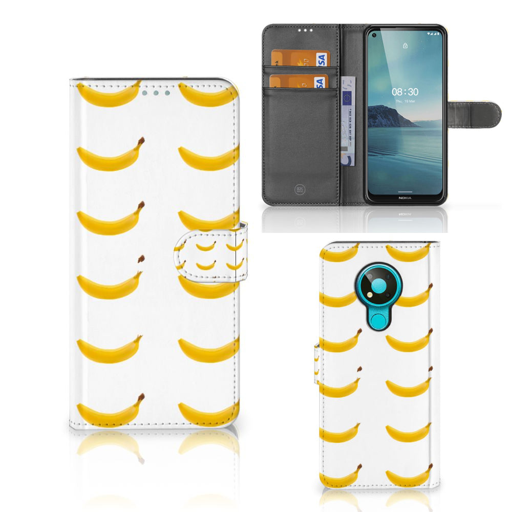 Nokia 3.4 Book Cover Banana