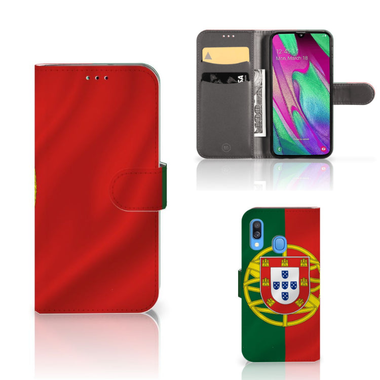 Samsung Galaxy A40 Bookstyle Case Portugal