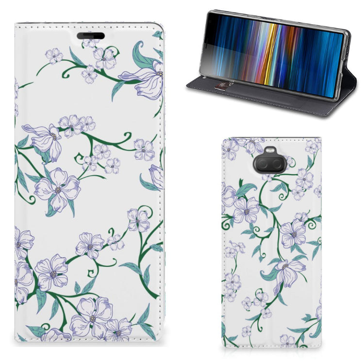 Sony Xperia 10 Plus Uniek Smart Cover Blossom White