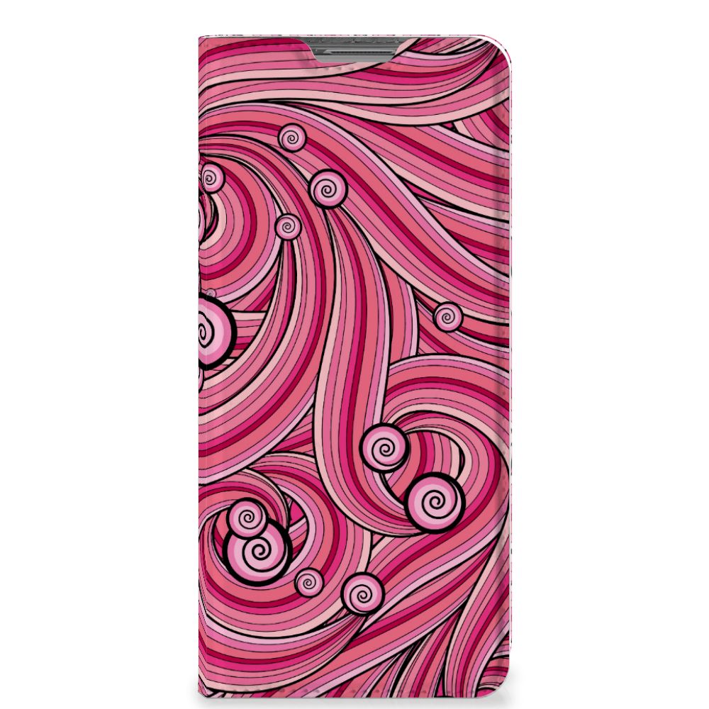 OPPO Find X5 Bookcase Swirl Pink - B2C Telecom