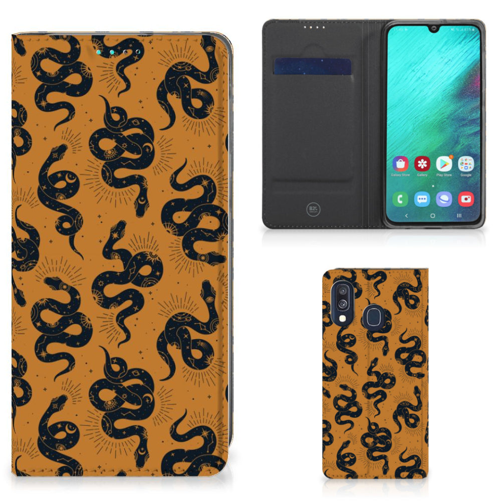 Hoesje maken voor Samsung Galaxy A40 Snakes