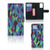 Xiaomi Redmi Note 10 Pro Book Case Abstract Green Blue