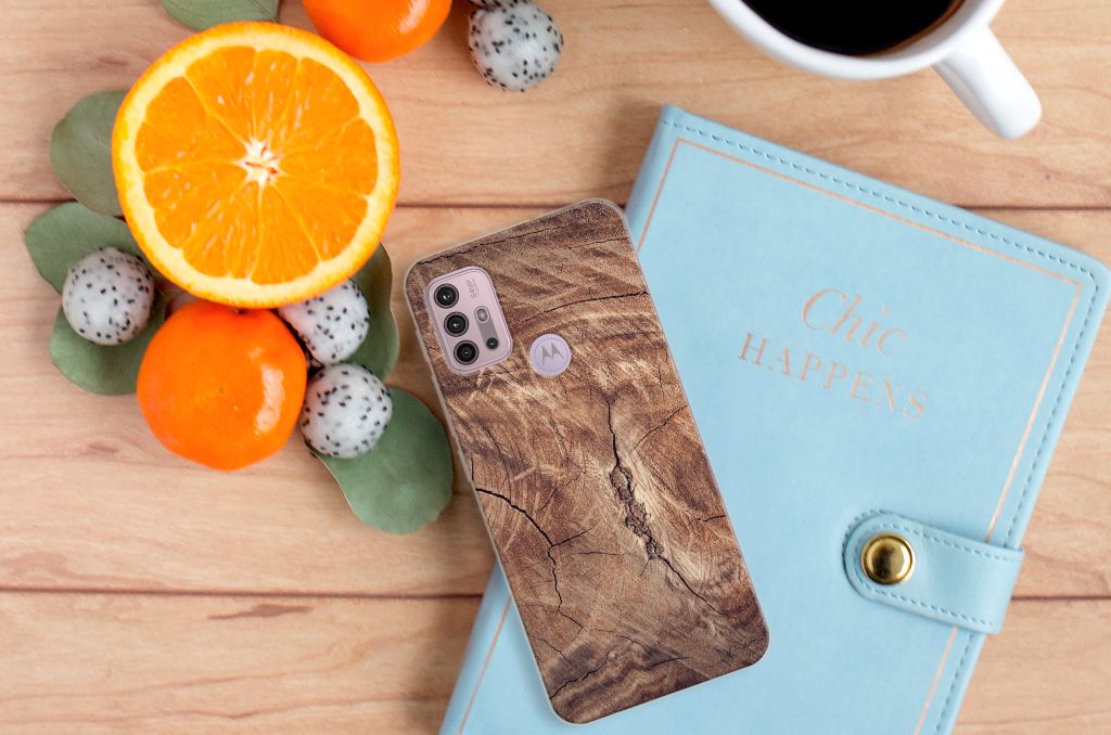 Motorola Moto G30 | G10 Bumper Hoesje Tree Trunk