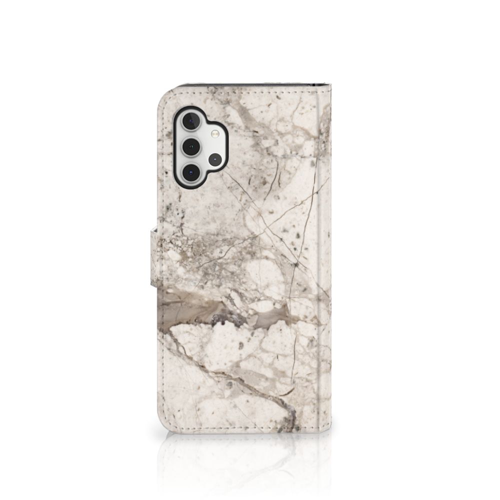 Samsung Galaxy A32 5G Bookcase Marmer Beige