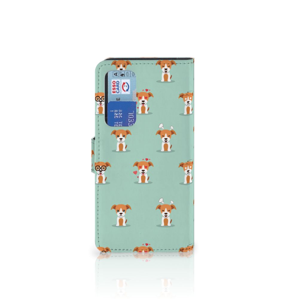 Huawei P40 Telefoonhoesje met Pasjes Pups