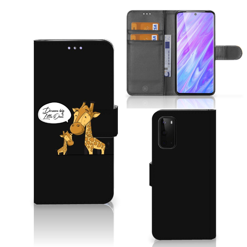 Samsung Galaxy S20 Leuk Hoesje Giraffe