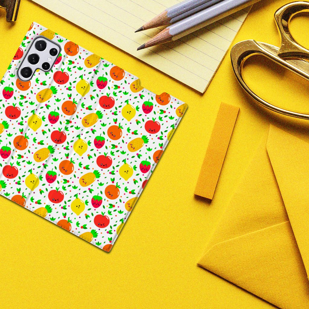 Samsung Galaxy S22 Ultra Flip Style Cover Fruits - B2C Telecom