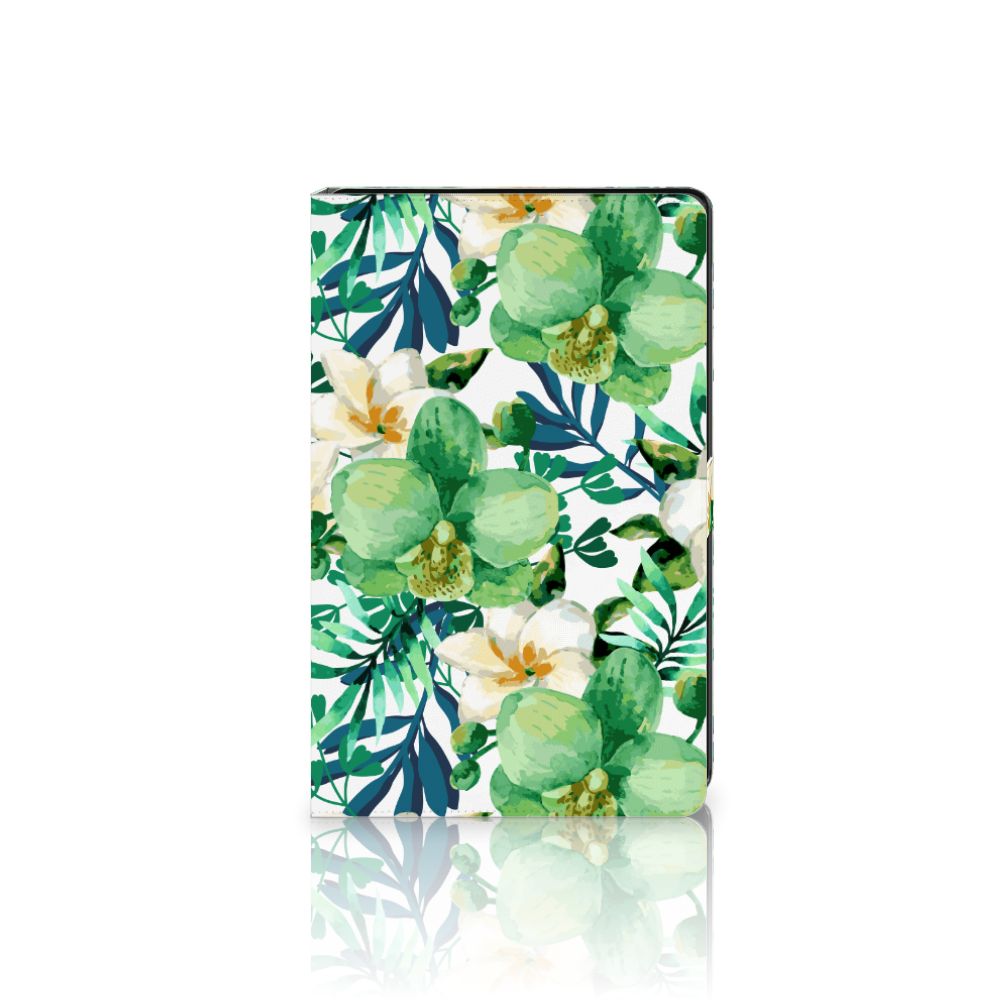 Samsung Galaxy Tab A8 2021/2022 Tablet Cover Orchidee Groen