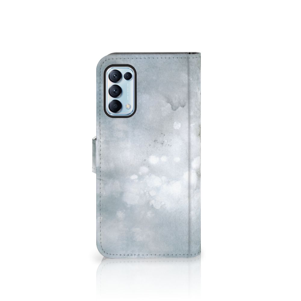Hoesje OPPO Find X3 Lite Painting Grey