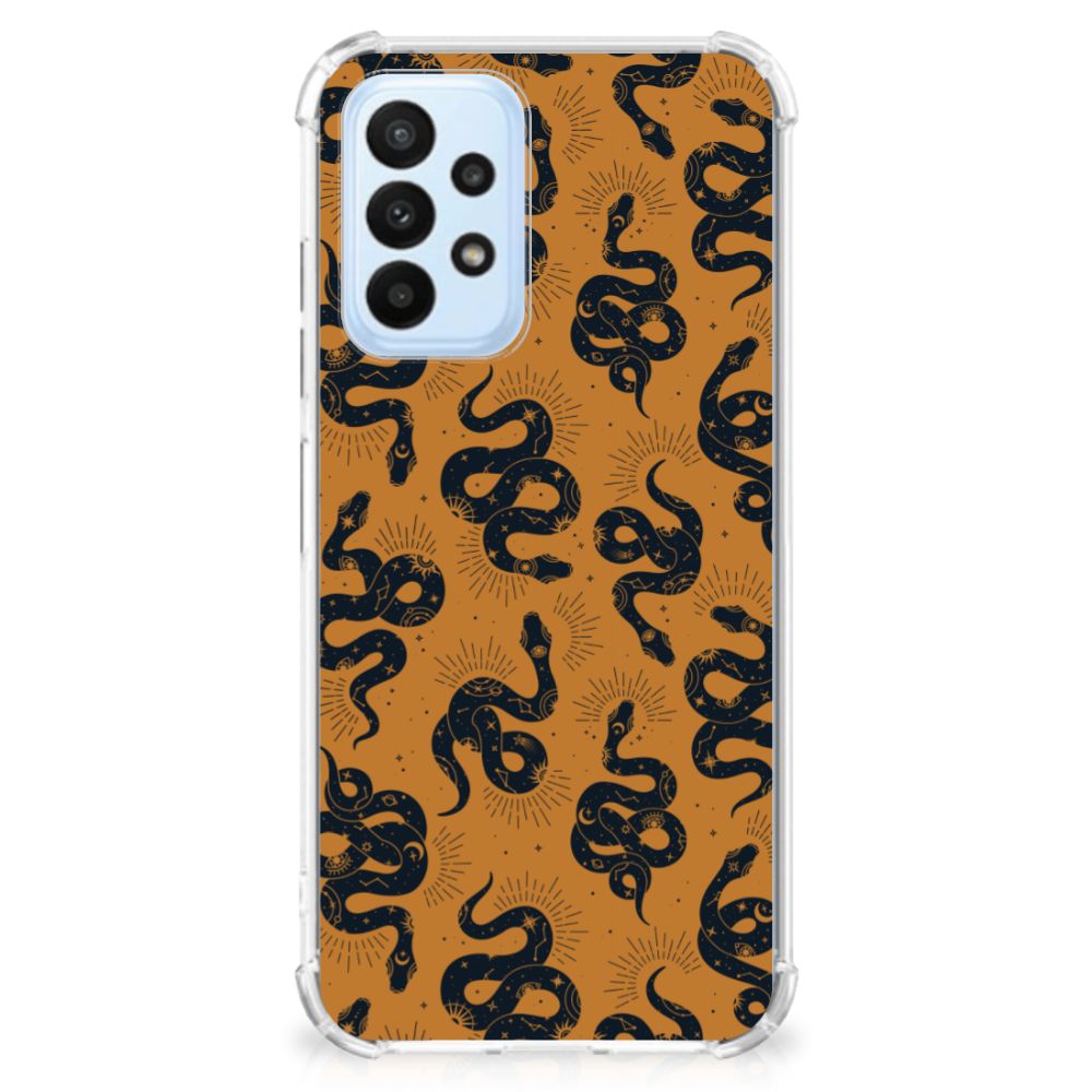 Case Anti-shock voor Samsung Galaxy A23 Snakes - B2C Telecom