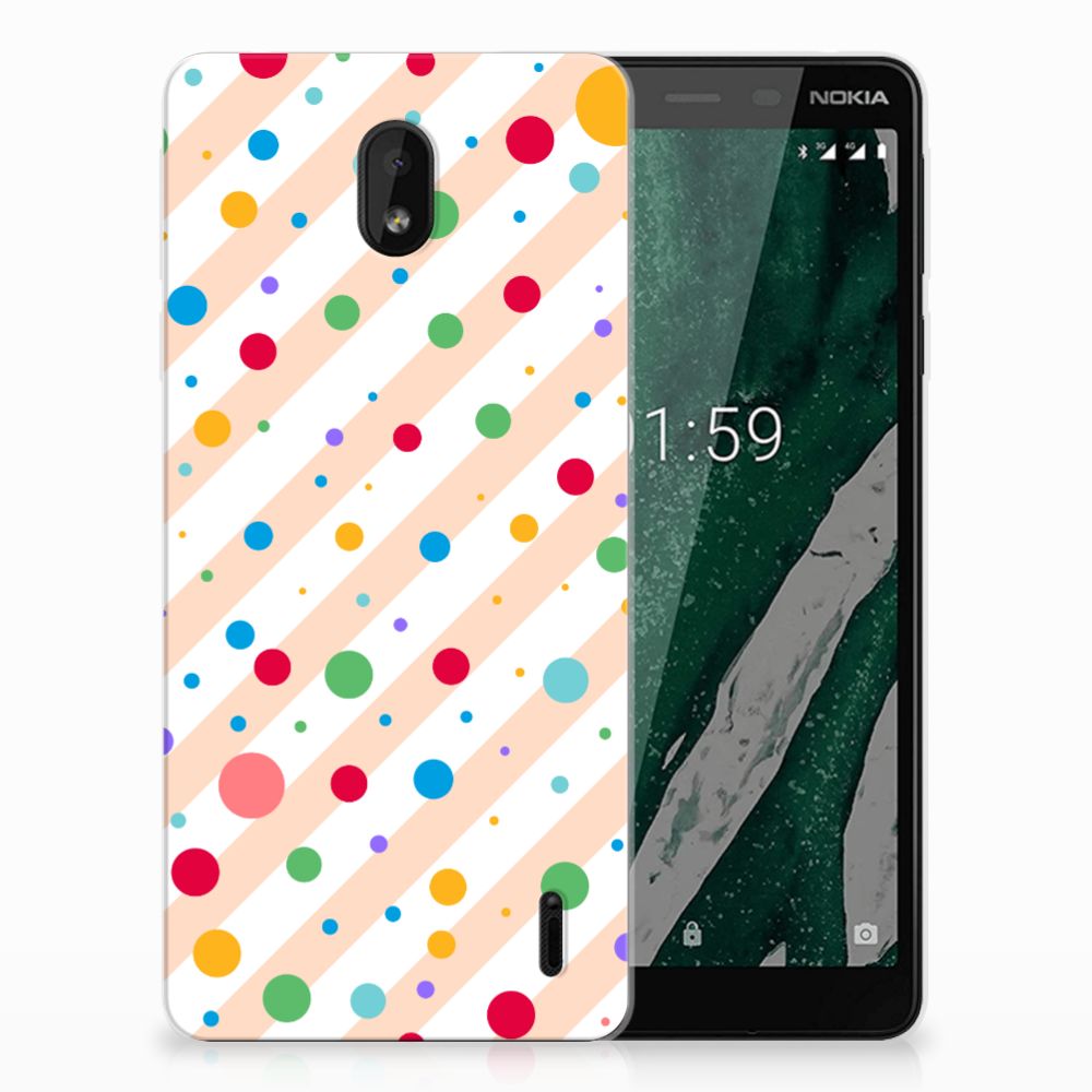 Nokia 1 Plus TPU bumper Dots