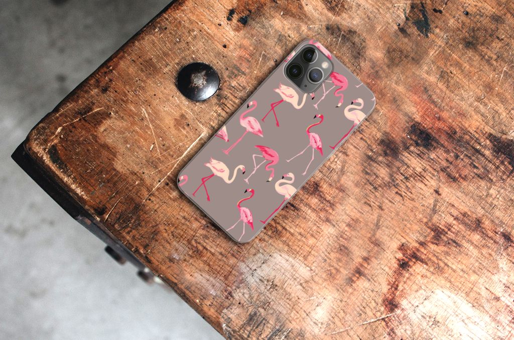 Apple iPhone 11 Pro TPU Hoesje Flamingo