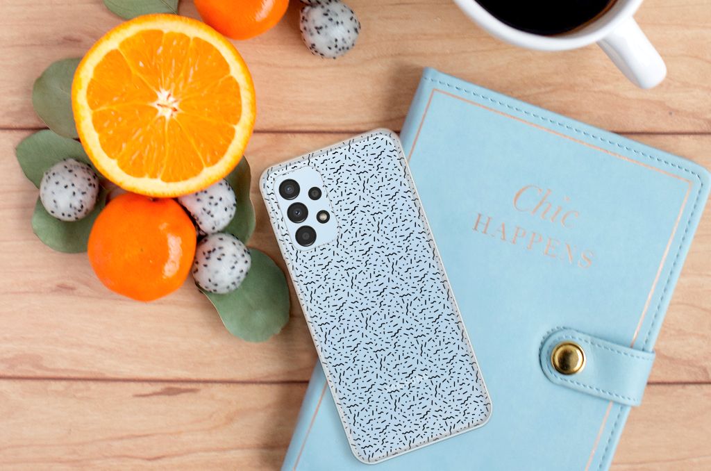 Samsung Galaxy A13 4G TPU bumper Stripes Dots B2C Telecom