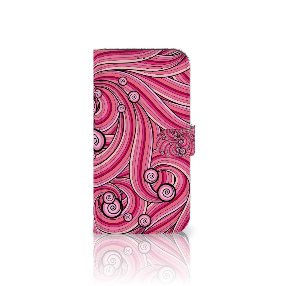 Apple iPhone 12 Pro Max Hoesje Swirl Pink