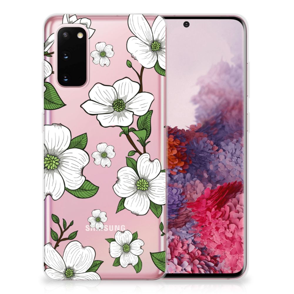 Samsung Galaxy S20 TPU Case Dogwood Flowers