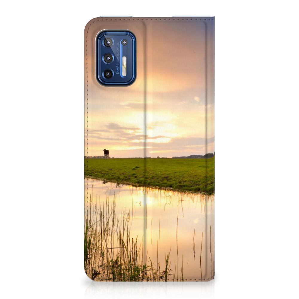 Motorola Moto G9 Plus Hoesje maken Koe - B2C Telecom