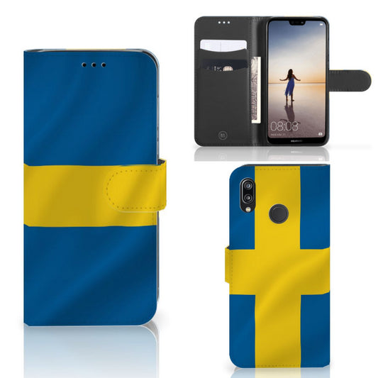 Huawei P20 Lite Bookstyle Case Zweden