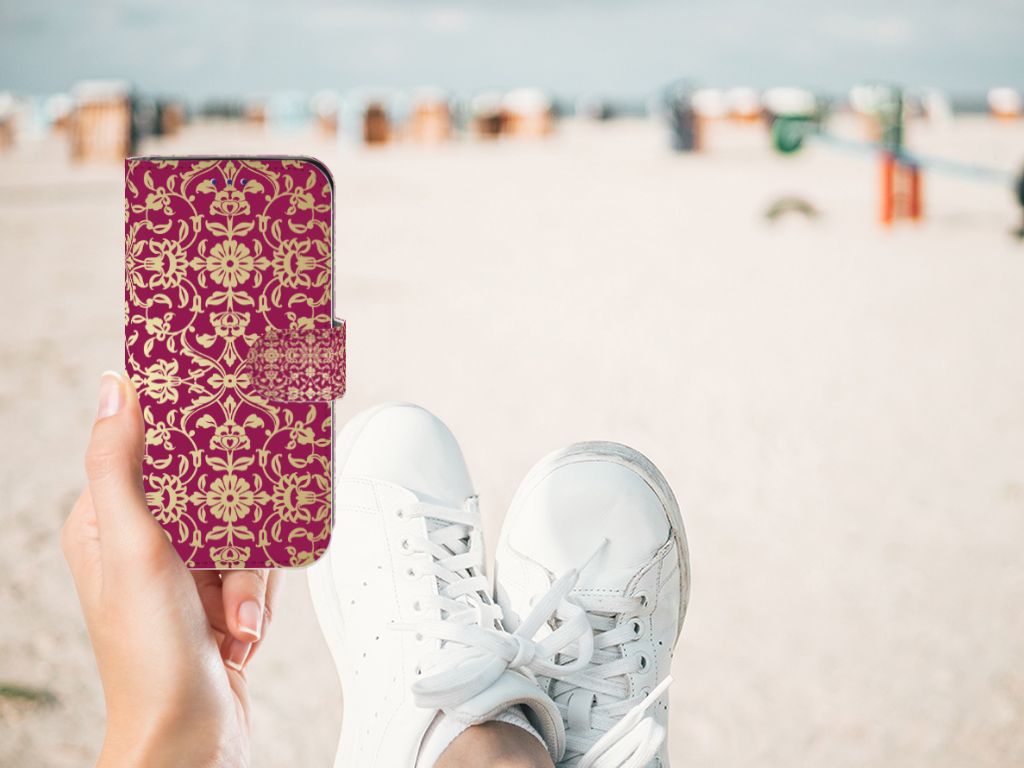Wallet Case Samsung Galaxy S10e Barok Pink