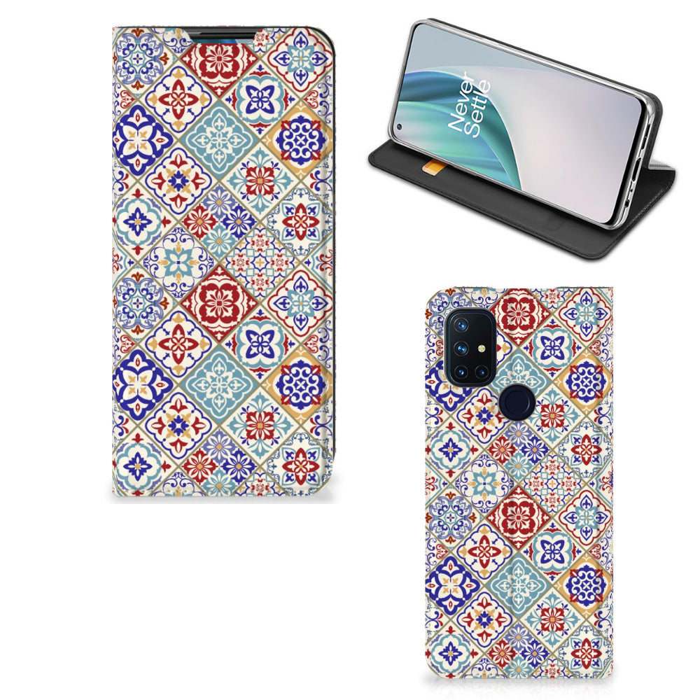 OnePlus Nord N10 5G Standcase Tiles Color