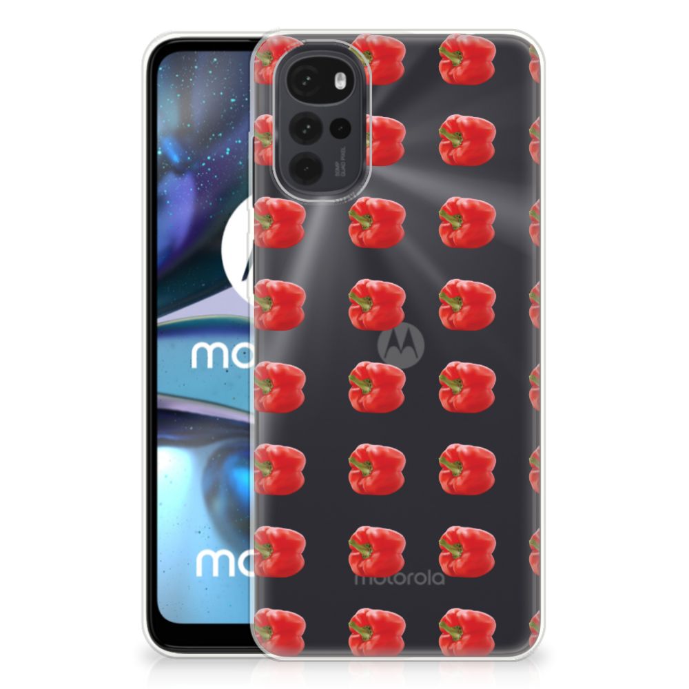 Motorola Moto G22 Siliconen Case Paprika Red B2C Telecom