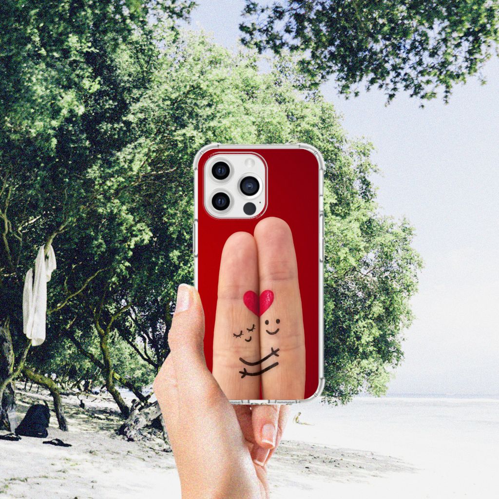 iPhone 13 Pro Max Anti Shock Bumper Case Liefde - Origineel Romantisch Cadeau - B2C Telecom