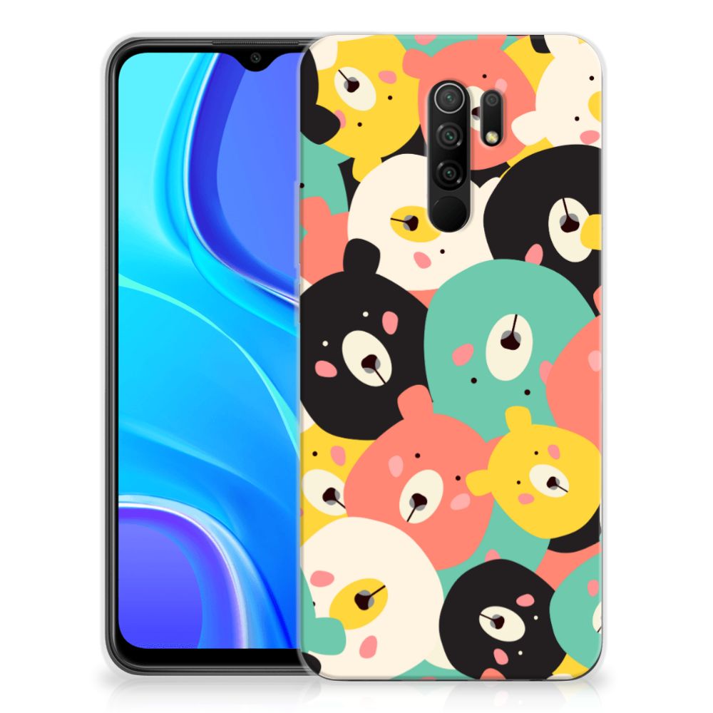 Xiaomi Redmi 9 Telefoonhoesje met Naam Bears B2C Telecom