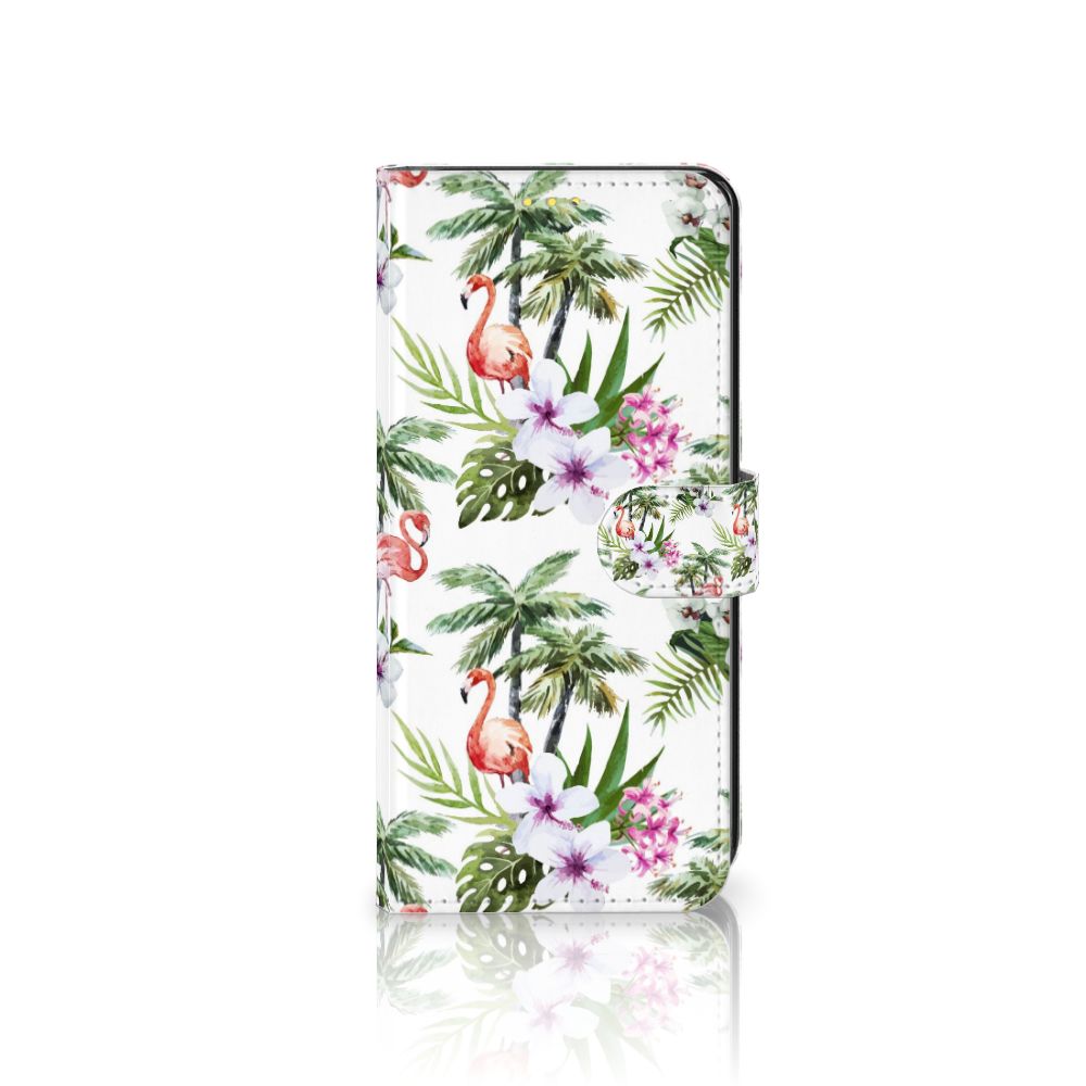 Xiaomi Poco X3 | Poco X3 Pro Telefoonhoesje met Pasjes Flamingo Palms