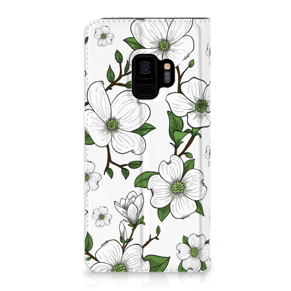 Samsung Galaxy S9 Smart Cover Dogwood Flowers