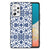 Samsung Galaxy A53 Bloemen Hoesje Flower Blue B2C Telecom