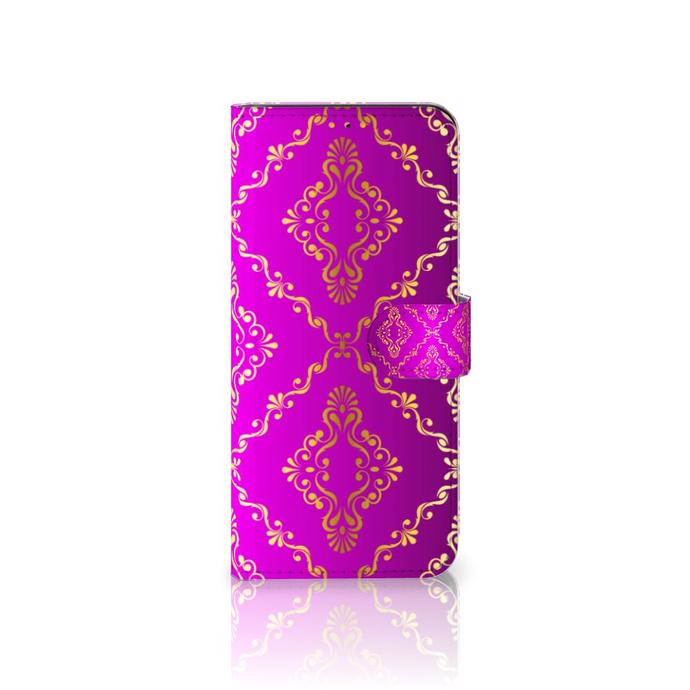 Wallet Case Samsung Galaxy M52 Barok Roze