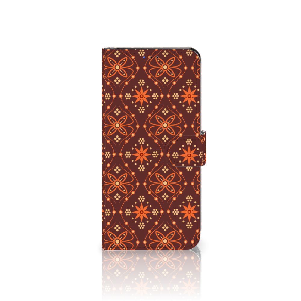 Samsung Galaxy A20s Telefoon Hoesje Batik Brown