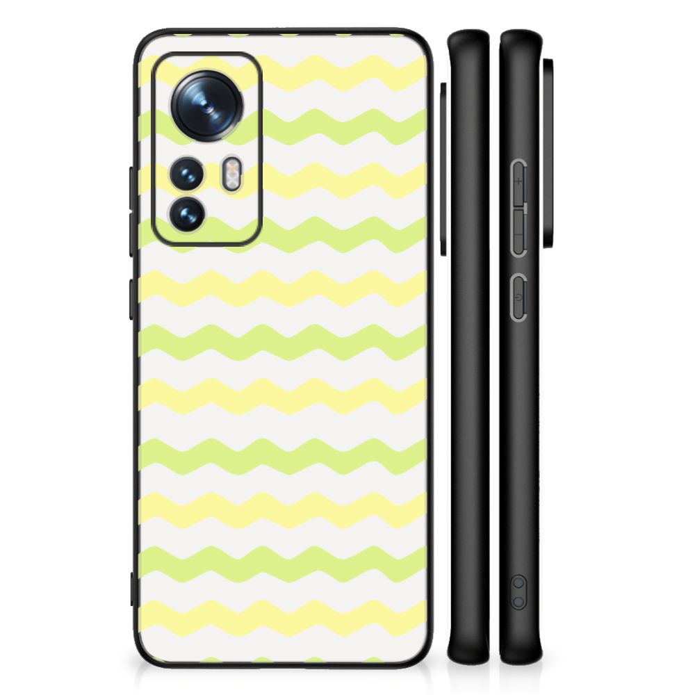 Xiaomi 12 | 12X Back Case Waves Yellow