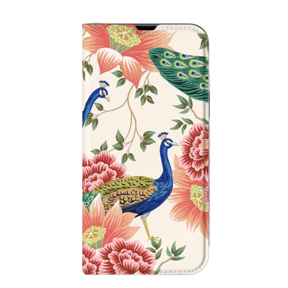 Hoesje maken voor iPhone 13 Pro Max Pink Peacock - B2C Telecom
