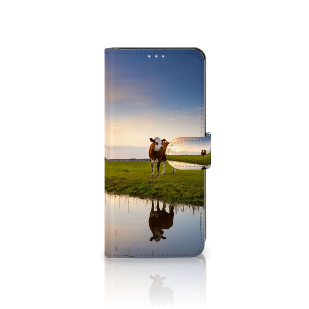 OPPO Reno 4 Pro 5G Telefoonhoesje met Pasjes Koe