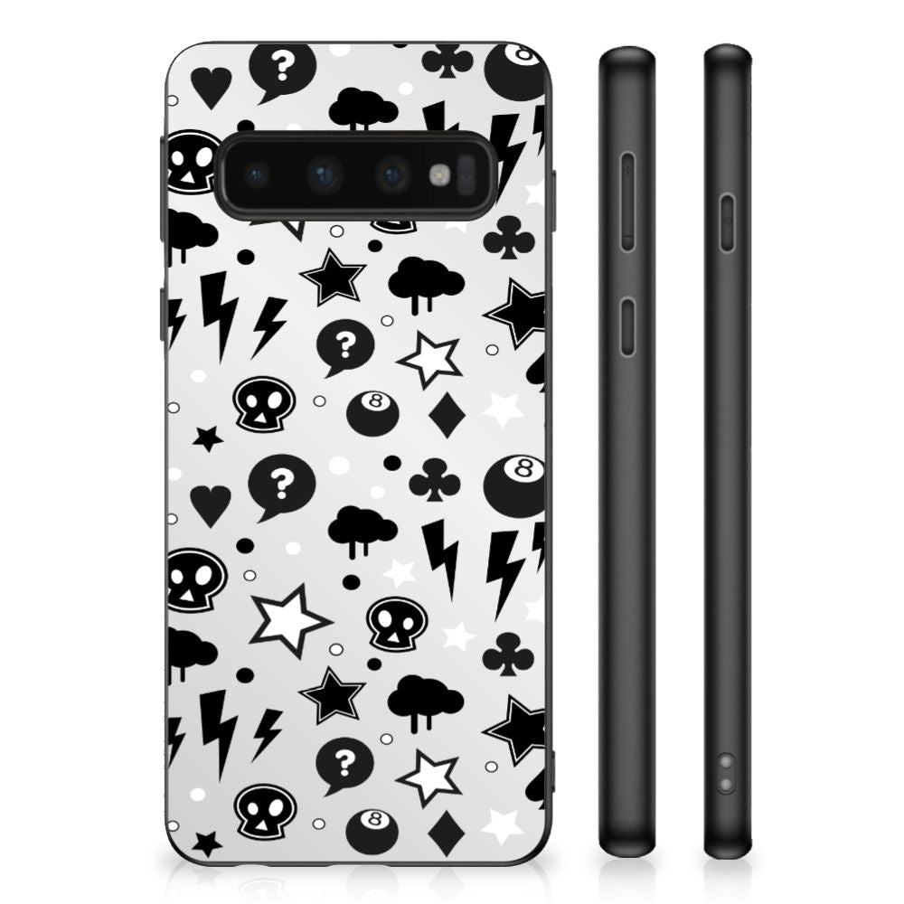 Mobiel Case Samsung Galaxy S10 Silver Punk