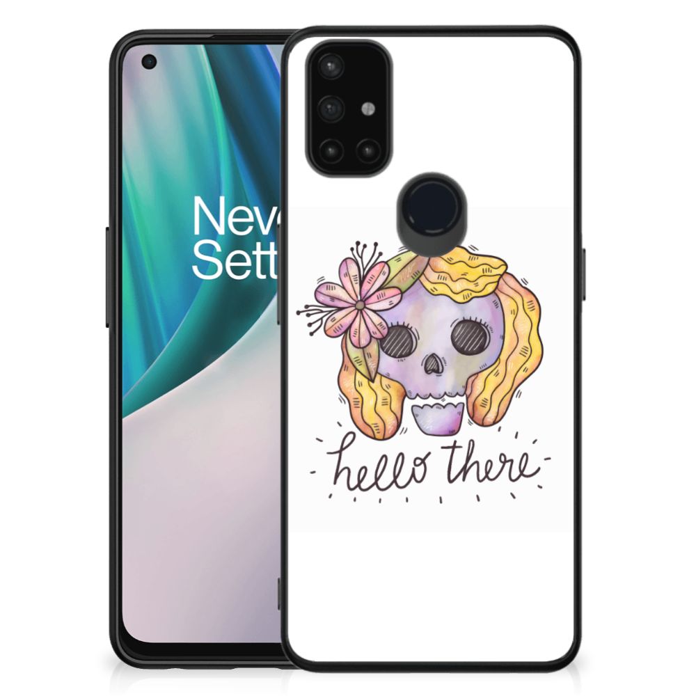 Telefoonhoesje OnePlus Nord N10 5G Boho Skull